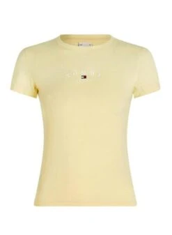 Maillot Tommy Jeans Slim Essential Jaune Femme -Jolie Boutique gallery M162209 4