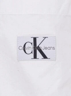 Chemise Calvin Klein Woven Label Blanc Femme -Jolie Boutique gallery M162450 4