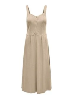 Robe Only Jany Beige Pour Femme