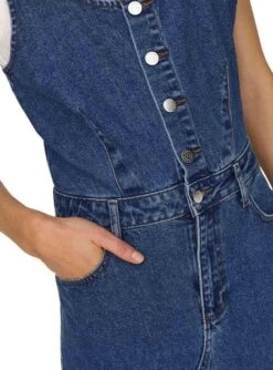 Robe Only Sanne Bleue Pour Femme -Jolie Boutique gallery M162598 5