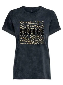 T-Shirt Only Elif Noire Pour Femme