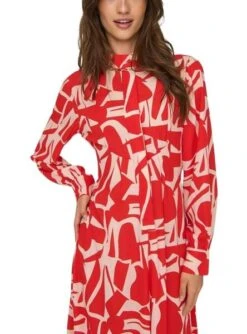 Robe Only Helena Rouge Pour Femme -Jolie Boutique gallery M162683 mzbPqOhB