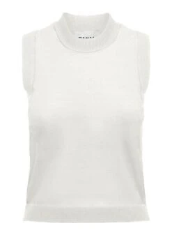 Top Only Lill Point Blanc Pour Femme.
