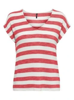 Débardeur Only Lira Life Rose à Rayures Pour Femme