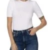 Maillot Only Live Love 2/4 Pufftop Blanc Femme