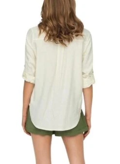 Chemise Only Yasmin Blanc Pour Femme -Jolie Boutique gallery M162952 VMtdoUsT