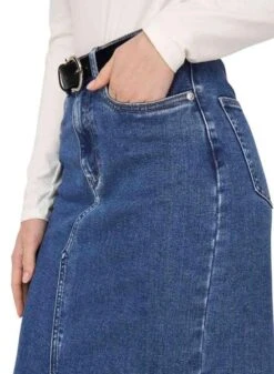 Jupe Only Siri Denim Foncé Pour Femme -Jolie Boutique gallery M162959 4