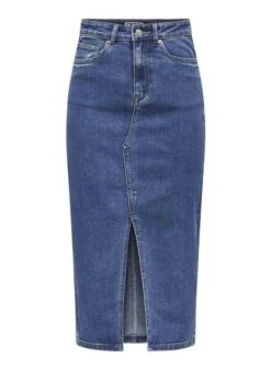 Jupe Only Siri Denim Foncé Pour Femme -Jolie Boutique gallery M162959 5