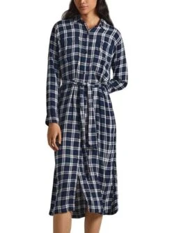 Robe Pepe Jeans Iliana Cadres Midi Pour Femme