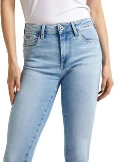 Jean Ajusté Bleu Femme Pepe Jeans -Jolie Boutique gallery M163101 3
