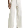 Jean Large Blanc Pour Femme De La Marque Pepe Jeans