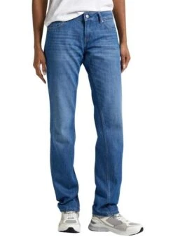 Jean Slim En Denim Para Mujer De Pepe Jeans.