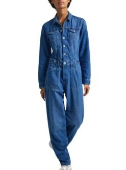 Jumpsuit Grand Pepe Jeans Denim Pour Femme -Jolie Boutique gallery M163117 3