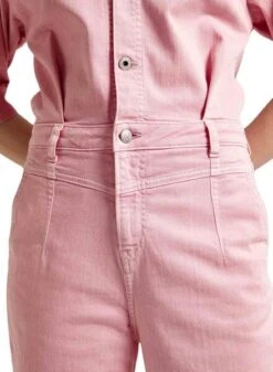 Overall Pepe Jeans Felicia Denim Rose Pour Femme -Jolie Boutique gallery M163121 5