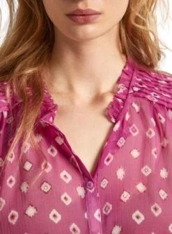Blouse Pepe Jeans Marley Rose Pour Femme -Jolie Boutique gallery M163126 S0pHBnuo