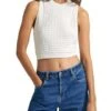 Top Pepe Jeans Gaia Blanco Pour Femme