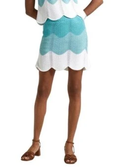 Jupe Pepe Jeans Galea Bleu Pour Femme -Jolie Boutique gallery M163220 Ko3sePGt