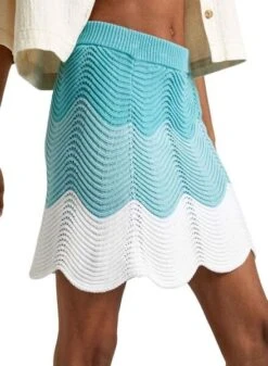 Jupe Pepe Jeans Galea Bleu Pour Femme -Jolie Boutique gallery M163220 OapWx3IV