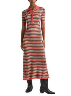 Robe Pepe Jeans Gabriella Rayures Pour Femme -Jolie Boutique gallery M163221 3