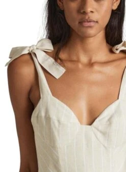 Robe Pepe Jeans Emereal En Lin Crème Pour Femme 6 Robe Pepe Jeans Emereal En Lin Crème Pour Femme -Jolie Boutique gallery M163223 tN2XGIz2