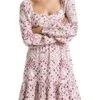 Robe Pepe Jeans Doxa Courte Imprimée Pour Femme