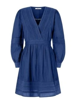 Robe Pepe Jeans Susi Bleue Pour Femme -Jolie Boutique gallery M163236 5
