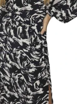 Jupe Vila Viboa Noire Et Blanc Pour Femme 7 Jupe Vila Viboa Noire Et Blanc Pour Femme -Jolie Boutique gallery M163473 3