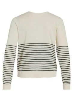 Maillot Vila Viabella Col En V à Rayures Noir Femme -Jolie Boutique gallery M163497 p0nm2Jhy