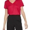 Chemise Vila Viamer V-Neck Rose Pour Femme