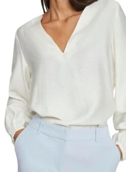 Chemise Vila Jana Blanc Pour Femme -Jolie Boutique gallery M163529 1KjbnJCq