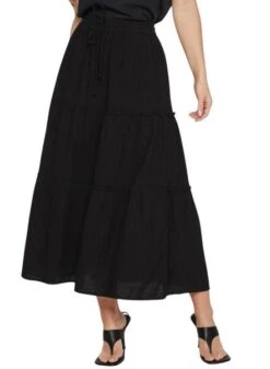 Jupe Vila Anla Noir Pour Femme