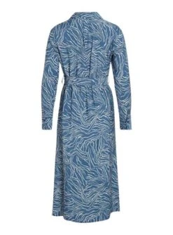 Robe Vila Dogma Bleue Pour Femme -Jolie Boutique gallery M163558 yJOoX543