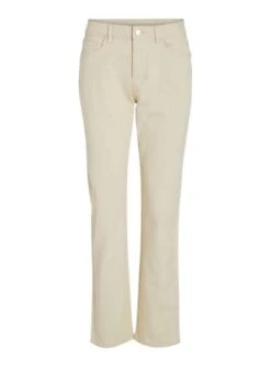 Pantalon Vila Vialice Beige Pour Femme -Jolie Boutique gallery M163575 4