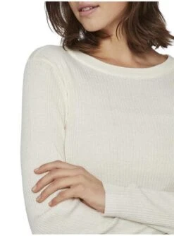 Top Vila Bella Beige Pour Femme -Jolie Boutique gallery M163590 6