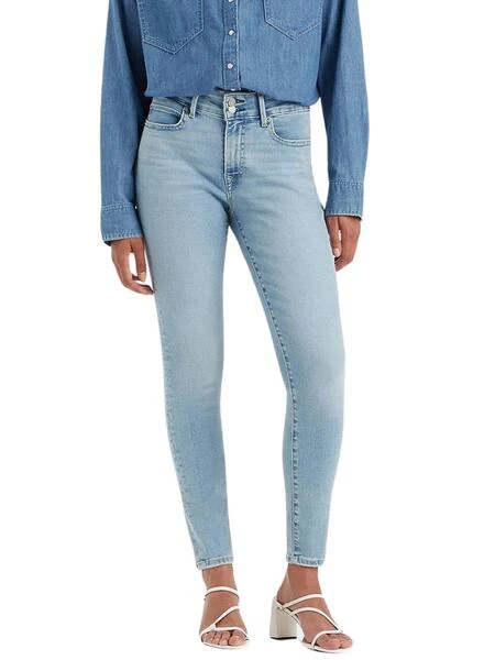 Pantalon Jeans Levi's 711 Double Button Bleu 1 Pantalon Jeans Levi's 711 Double Button Bleu