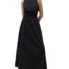Robe Galena Ecoalf Noire Pour Femme