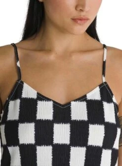Robe Vans Venton Checker Blanc Et Noir Pour Femme -Jolie Boutique gallery M164896 bQdtGe2g