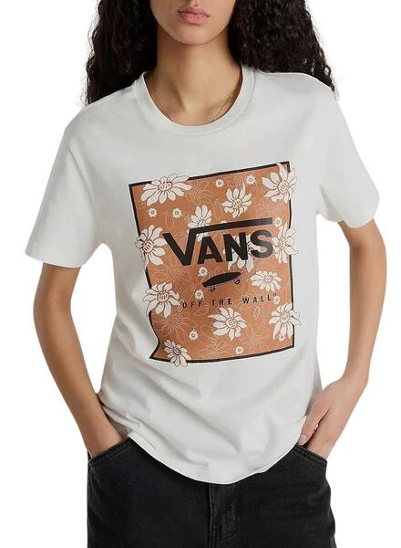 Camiseta Vans Tropic Fill Floral Beige Pour Femme 1 Camiseta Vans Tropic Fill Floral Beige Pour Femme