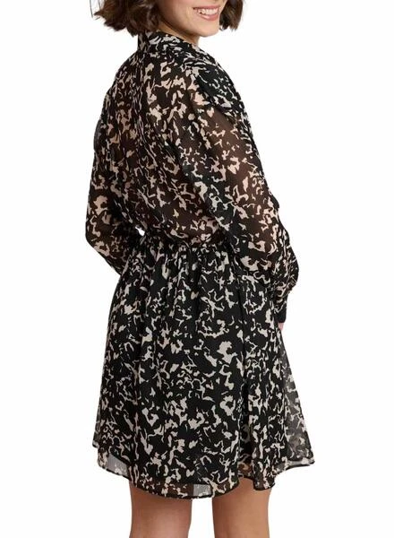 Robe Naf Naf Melissa Noir Pour Femme 2 Robe Naf Naf Melissa Noir Pour Femme – Image 2