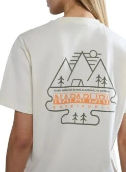 Camiseta Napapijri Faber Blanche Pour Femme. -Jolie Boutique gallery M165577 XDUONEAH