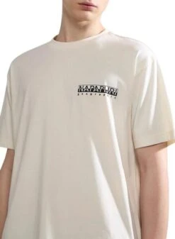 T-shirt Napapijri Kotcho Blanc Pour Homme Et Femme -Jolie Boutique gallery M165585 KxAkdGxR