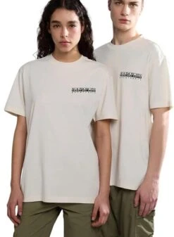 T-shirt Napapijri Kotcho Blanc Pour Homme Et Femme -Jolie Boutique gallery M165585 jtoFijR4