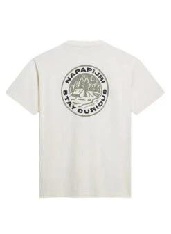 T-shirt Napapijri Kotcho Blanc Pour Homme Et Femme -Jolie Boutique gallery M165585 tnaHScFN