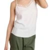 Top Naf Naf En Dentelle Blanc Pour Femme