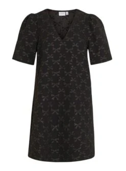 Robe Vila Vianna Noire Pour Femme -Jolie Boutique gallery M165883 tqbPkKLi