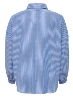 Chemise Only Larja Bleue Pour Femme -Jolie Boutique gallery M165892 RCyGzFrK